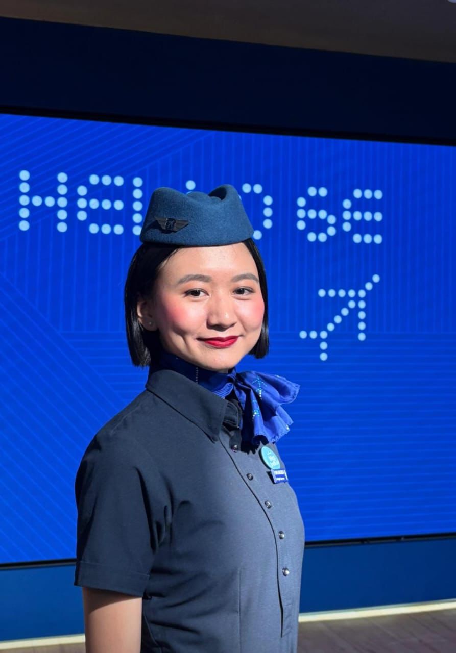 Eagle Crest Alumni - Emlanenla Longkumer IndiGo Cabin Crew